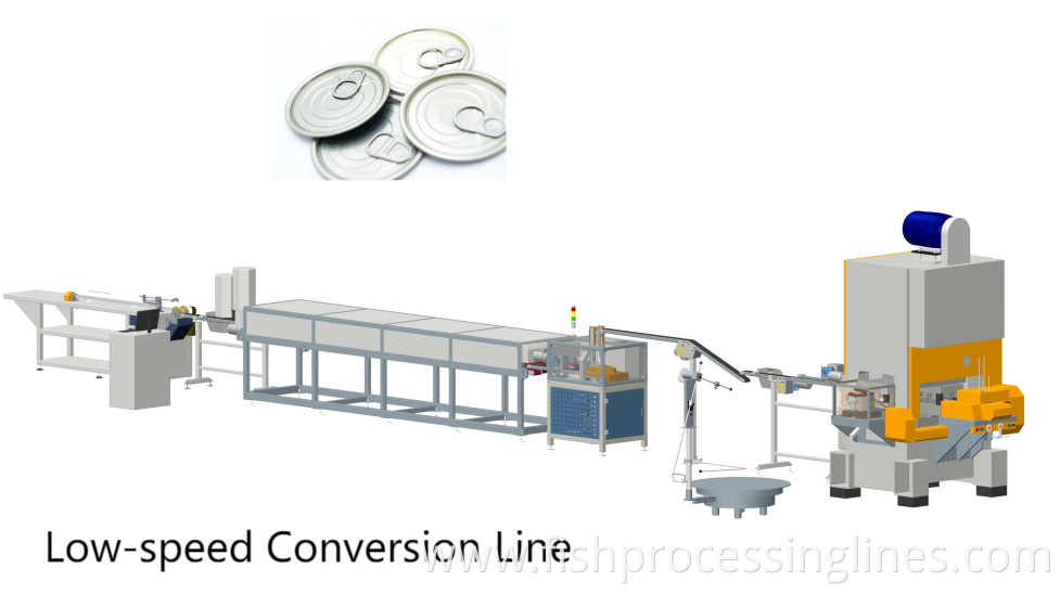 Easy Open End EOE Metal Cans/Lid/Cover Automatic Making Machine Production Line for Fruit Juice